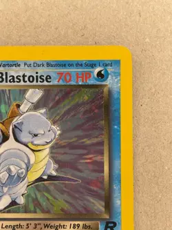 Pokemon - Dark Blastoise - Holographic Rare - Team Rocket Set - 3/82 - Image 5
