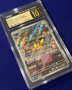 CGC Pristine 10 Pikachu #173 Japanese 151 2023 Pokemon PRISTINE - Image 2