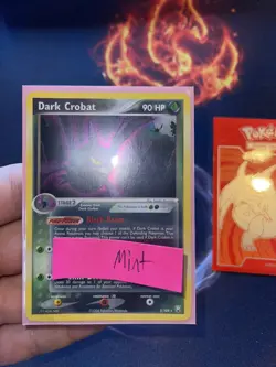 Pokemon DARK CROBAT 3/109 EX Team Rocket Returns Ultra Rare HOLO 127💎 NM Mint💎 - Image 1