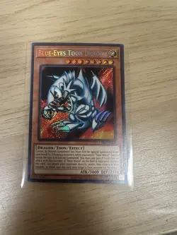 Yu-Gi-Oh! Blue-Eyes Toon Dragon SRL-EN000 Secret Rare 25th Anniversary NM - Image 3