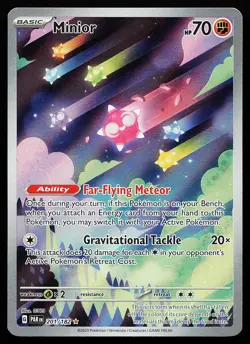 Minior 201/182 Holo Illustration Rare Paradox Rift Pokemon Card - Image 1