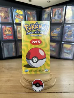 Topps Jumbo Pokemon #07 Squirtle TV Series Card - Image 2