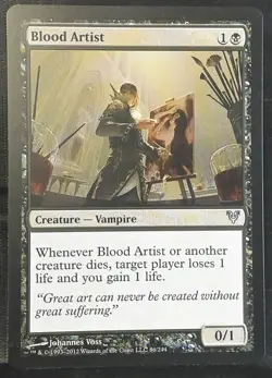 Blood Artist NEAR MINT 86/244 Avacyn Restored Regular - Image 1