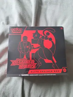 Pokemon Destined Rivals Elite Trainer Box New Sealed - Image 1