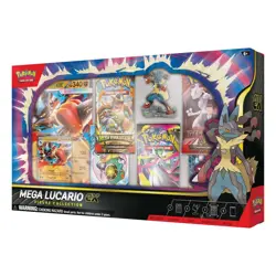 Pokemon TCG Mega Lucario Ex Premium Figure Collection - Brand New And Sealed! - Image 3