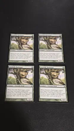 4x Treefolk Harbinger Lorwyn Regular NM - Image 1
