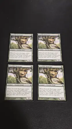 4x Treefolk Harbinger Lorwyn Regular NM - Image 2