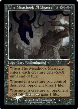 The Meathook Massacre (Retro Foil) - Innistrad Remastered - Magic MTG NM - Image 1