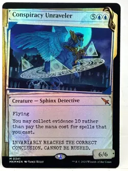 Conspiracy Unraveler NM* FOIL SHOWCASE Murders At Karlov Manor 0341 pack fresh - Image 1