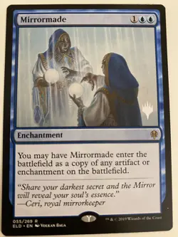 MTG Mirrormade (055) *Non-Foil* Promo PW Stamp Throne Of Eldraine MT/NM - Image 1