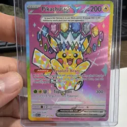 Pokemon Pikachu Ex SIR 277/217 Holo Ascended Heroes Eng pack fresh, clean - Image 1