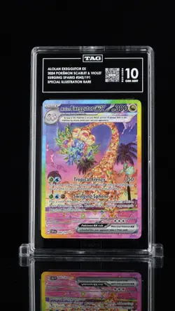 Pokemon Alolan Exeggutor ex 242/191 TAG Gem Mint 10 - Image 1