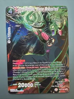 King Piccolo, Terror Unleashed BT5-022 SPR Dragon Ball Super Card Game DBS - Image 1