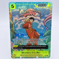 OP07-109 Egghead Luffy Treasure Rare TR SR Alt One Piece Card TCG English NM - Image 2