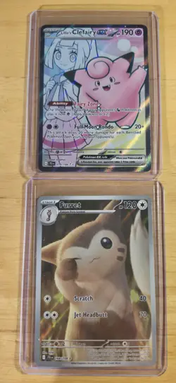 Pokemon Full Art Lot 6 Cards Total Near Mint Condition - Image 2