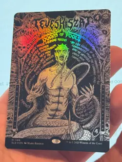 1X FOIL Tevesh Szat, Doom of Fools BORDERLESS MINT MTG Magic Secret Lair EDH - Image 2