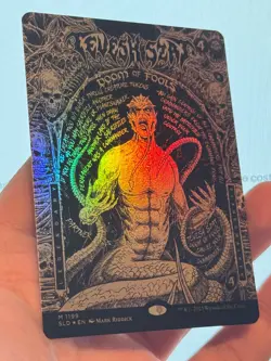 1X FOIL Tevesh Szat, Doom of Fools BORDERLESS MINT MTG Magic Secret Lair EDH - Image 3