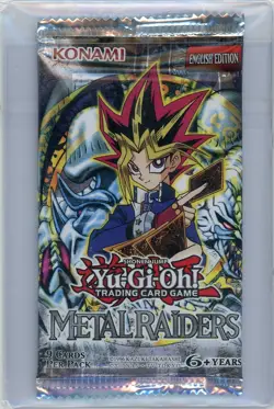YuGiOh TCG Metal Raiders Legendary Booster Pack (2017) NEW/SEALED - Image 1