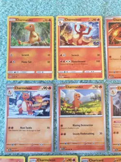 CHARMANDER, CHARMELEON, & CHARIZARD BUNDLE OF POKEMON CARDS - Image 2