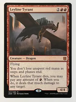 Leyline Tyrant Zendikar Rising 147 Non-Foil Regular MTG NM - Image 1
