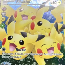 Pokemon Pikachu Full Art Ultra Rare Holo RC29/RC32 Radiant Collection 2016 - Image 4