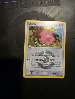 Pokemon TCG Chansey FireRed & LeafGreen 19/112 Reverse Holo Rare Card - Image 1