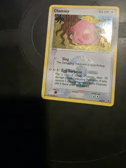 Pokemon TCG Chansey FireRed & LeafGreen 19/112 Reverse Holo Rare Card - Image 2