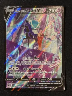 2022 Pokemon SWSH Astral Radiance TG17/TG30 Shadow Rider Calyrex V - Image 1