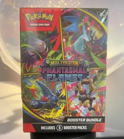Pokemon TCG - Mega Evolution Phantasmal Flames Booster Bundle - New & Sealed - Image 1