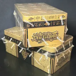 Yu-Gi-Oh! Two Tin of Ancient Battles Mega Booster Packs 6x Total - Image 1
