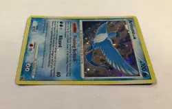 Pokemon ARTICUNO Card 1/100 Holo Rare BLEED ERROR Majestic Dawn Light Play TCG - Image 5
