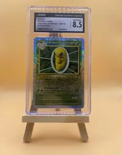 CGC 8.5 Kakuna 50/110 Legendary Collection 2002 Reverse Holo Pokemon Card WOTC - Image 1