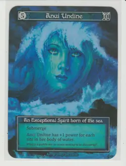 Anui Undine FOIL Exceptional Sorcery Contested Realm Beta Card - Image 1