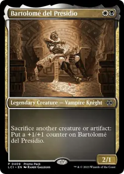 Bartolome del Presidio FOIL NM #409 Promo Pack: The Lost Caverns of Ixalan MTG - Image 1