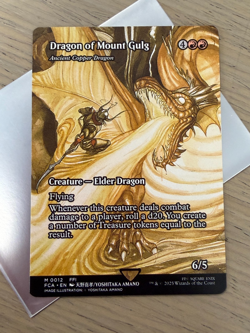 Dragon of Mount Gulg - Ancient Copper Dragon (Showcase)M Final Fantasy MTG - Image 3