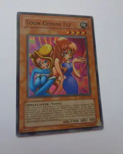 Toon Gemini Elf DL6-EN001 (Super Rare, Unlimited, Excellent / VLP) Yugioh - Image 1
