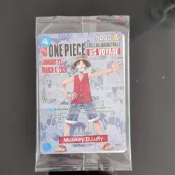 SEALED One Piece US Voyage Monkey D. Luffy Card - Image 1