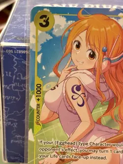 One Piece CCG St29-008 Nami Full Art - Image 3
