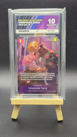 One Piece TCG - Vinsmoke Sanji Treasure Rare Card OP10-063 - ACE 10 - Image 1
