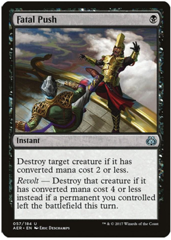 Fatal Push - Aether Revolt #57 U NM MAGIC CARD MTG TCGShack - Image 1