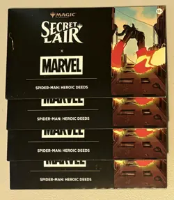 MTG Secret Lair Spiderman: Heroic Deeds - Non-Foil - US Seller In Hand SEALED - Image 2