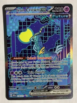 Pokemon TCG: Iron Crown EX 158/131 SIR Prismatic Evolutions - Image 1