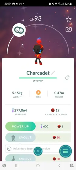 Pokemon Go (Stage 28) Shiny Charcadet ( 9 Shinys ) - Image 2