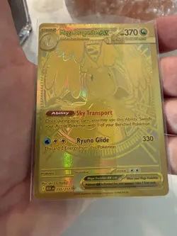Pokemon TCG Ascended Heroes Mega Dragonite Ex Gold Hyper Rare 295/217 Near Mint - Image 1