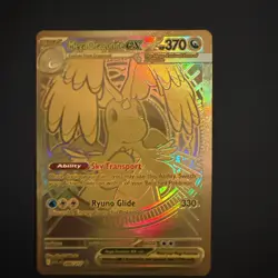 Pokemon TCG Ascended Heroes Mega Dragonite Ex Gold Hyper Rare 295/217 Near Mint - Image 3