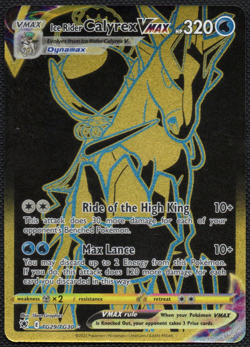 Ice Rider Calyrex VMAX TG29/TG30 Astral Radiance Trainer Gallery Pokemon NM - Image 1