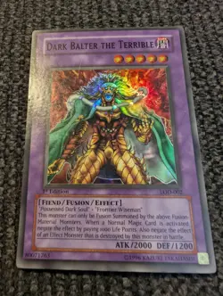 Dark Balter The Terrible 1st Edition Super Rare LOD-002 Yu-Gi-Oh! TCG - Image 1