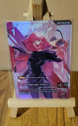 Qubeley + Haman Karn + All Range Attack - Gundam Newtype Challenge 3 Promo Cards - Image 4