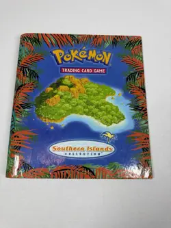 *NO CARDS* Pokemon SOUTHERN ISLANDS English BINDER ONLY - Image 1