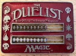 Vintage 1995 MTG Duelist Magic Life Counter Red Reaper Miniatures Abacus RARE - Image 1